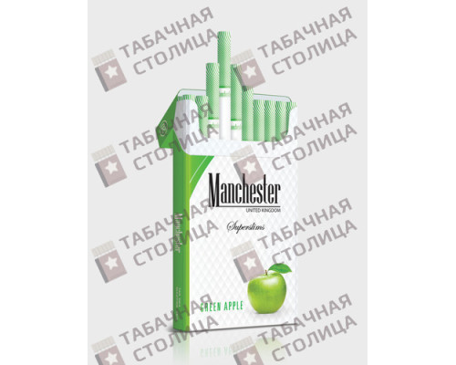 Сигареты Manchester Green Apple Сигареты Manchester Green Apple